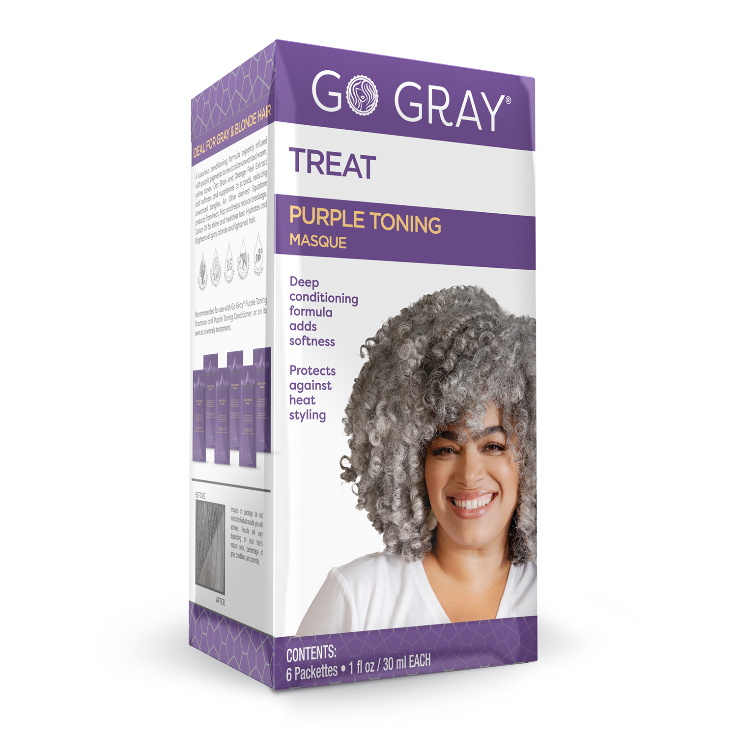 Go Gray Purple Toning Masque