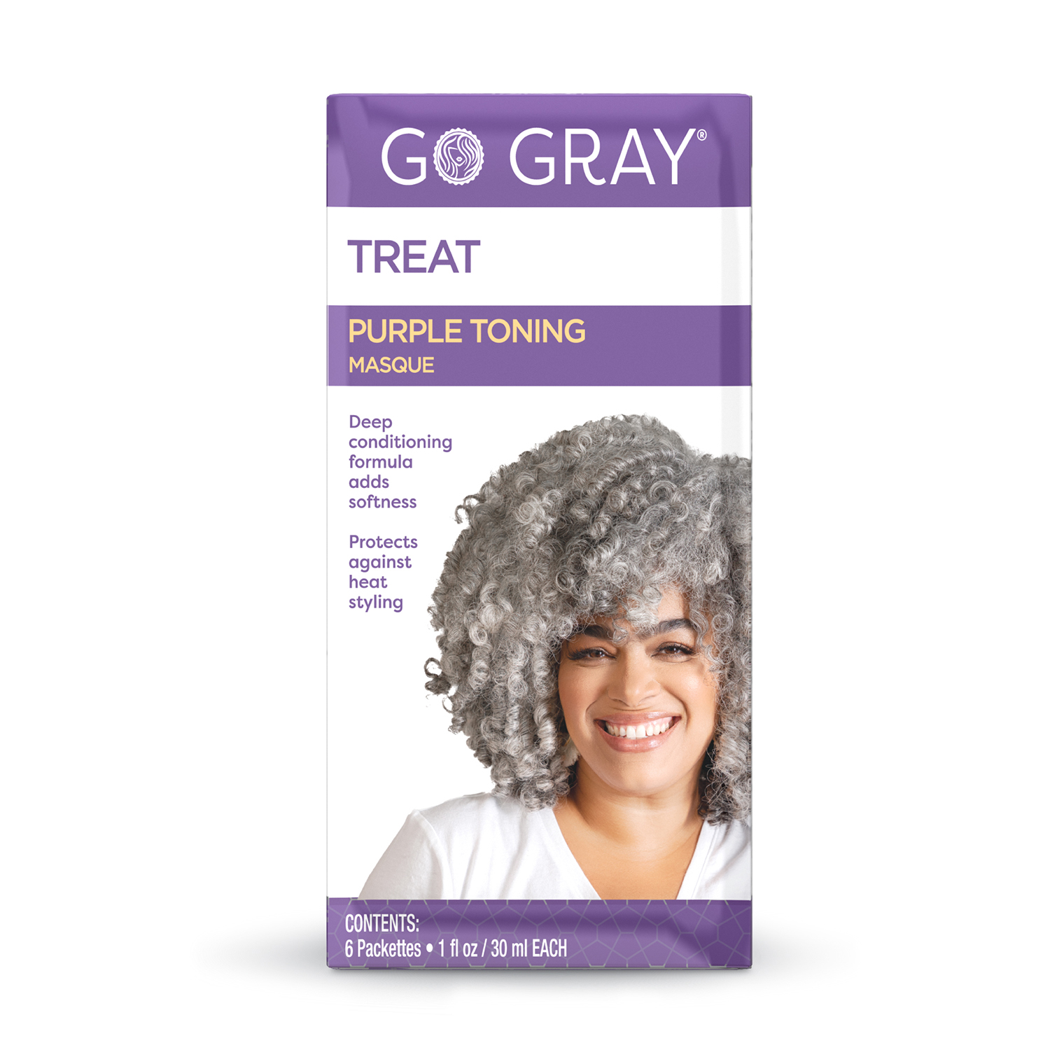 Go Gray Purple Toning Masque - Image 3